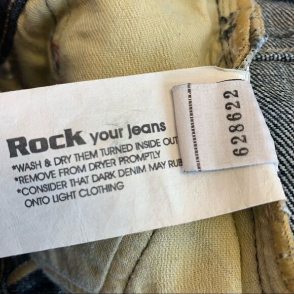 Rock & Republic pink stitching bootcut jeans Sz 30 - Picture 5 of 11